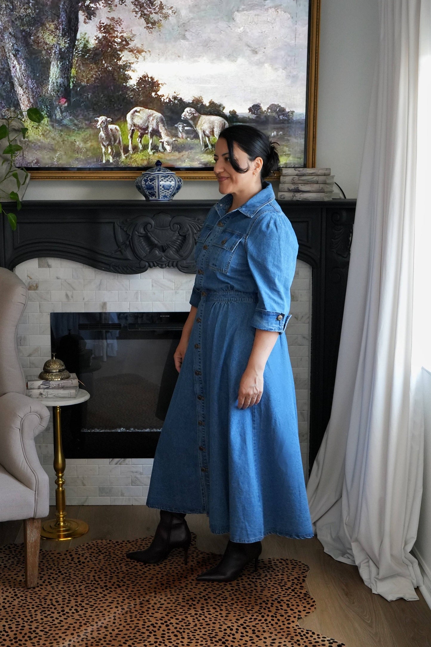Andromeda Denim Dress