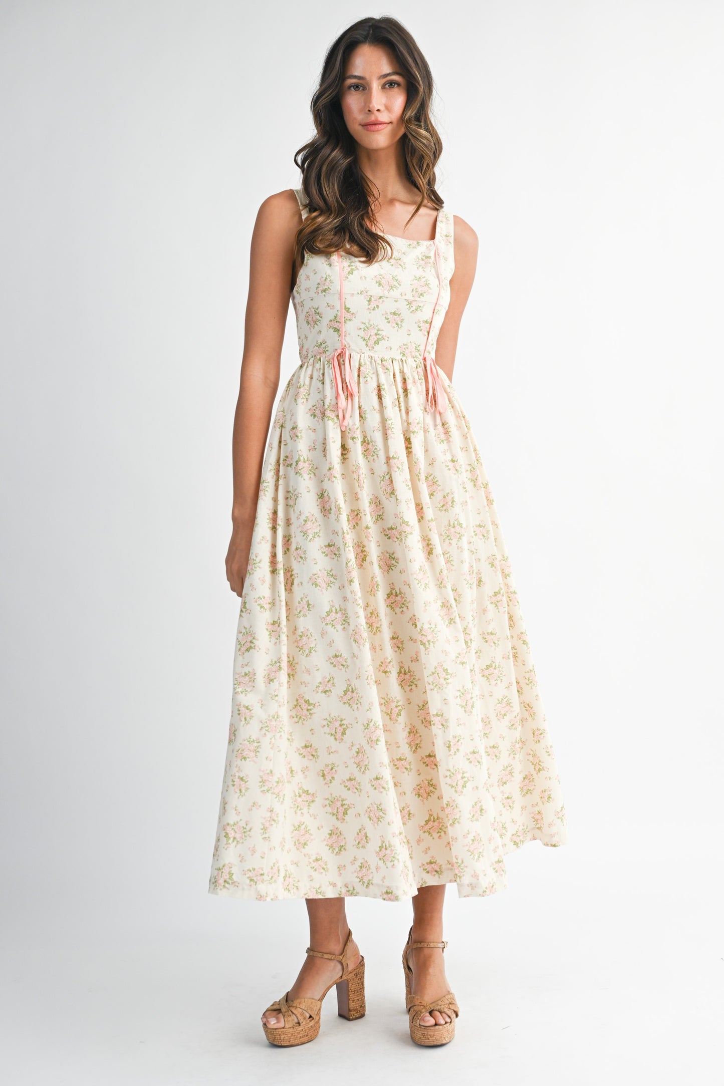 Mable Square Neck Dress