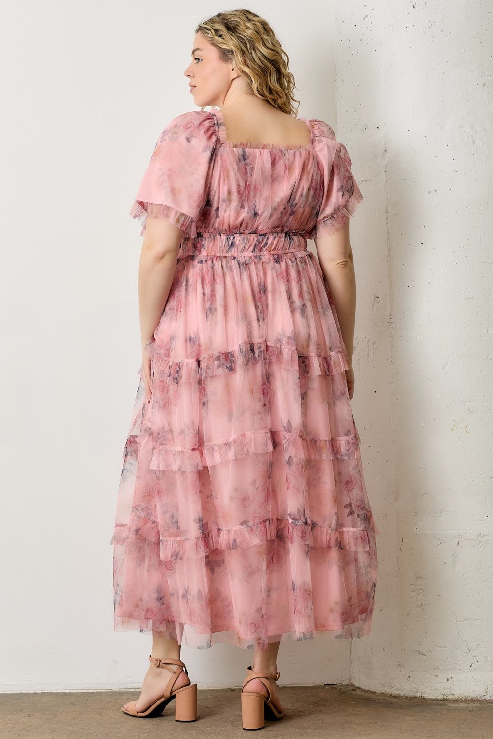 Dainty Tulle Maxi Dress