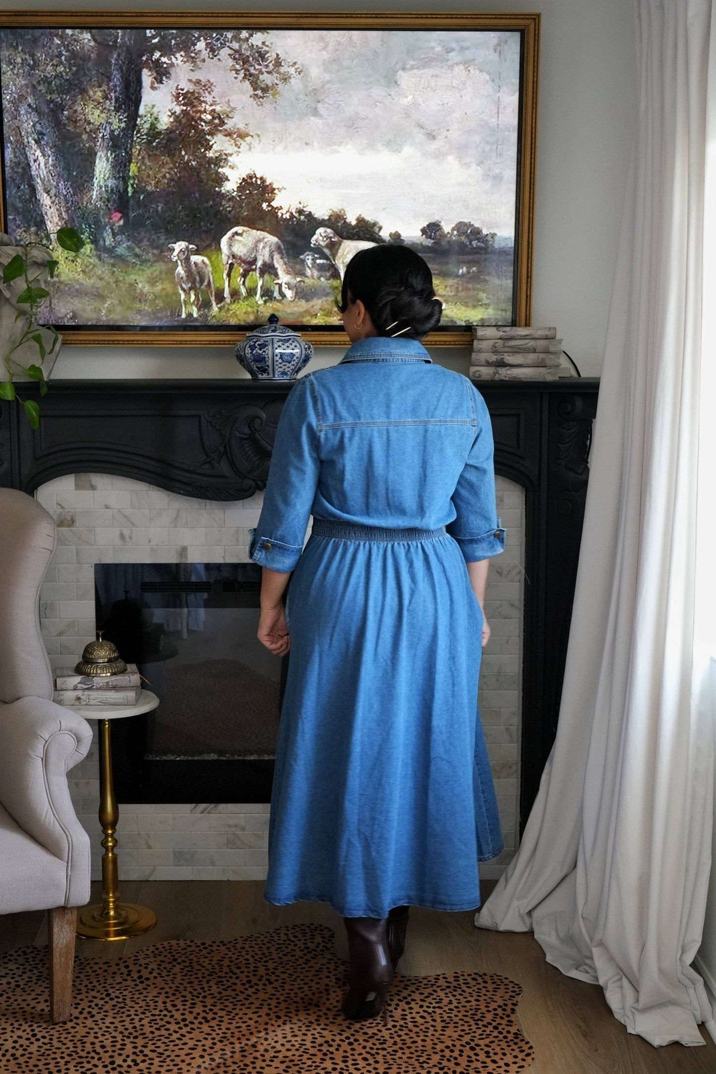 Andromeda Denim Dress