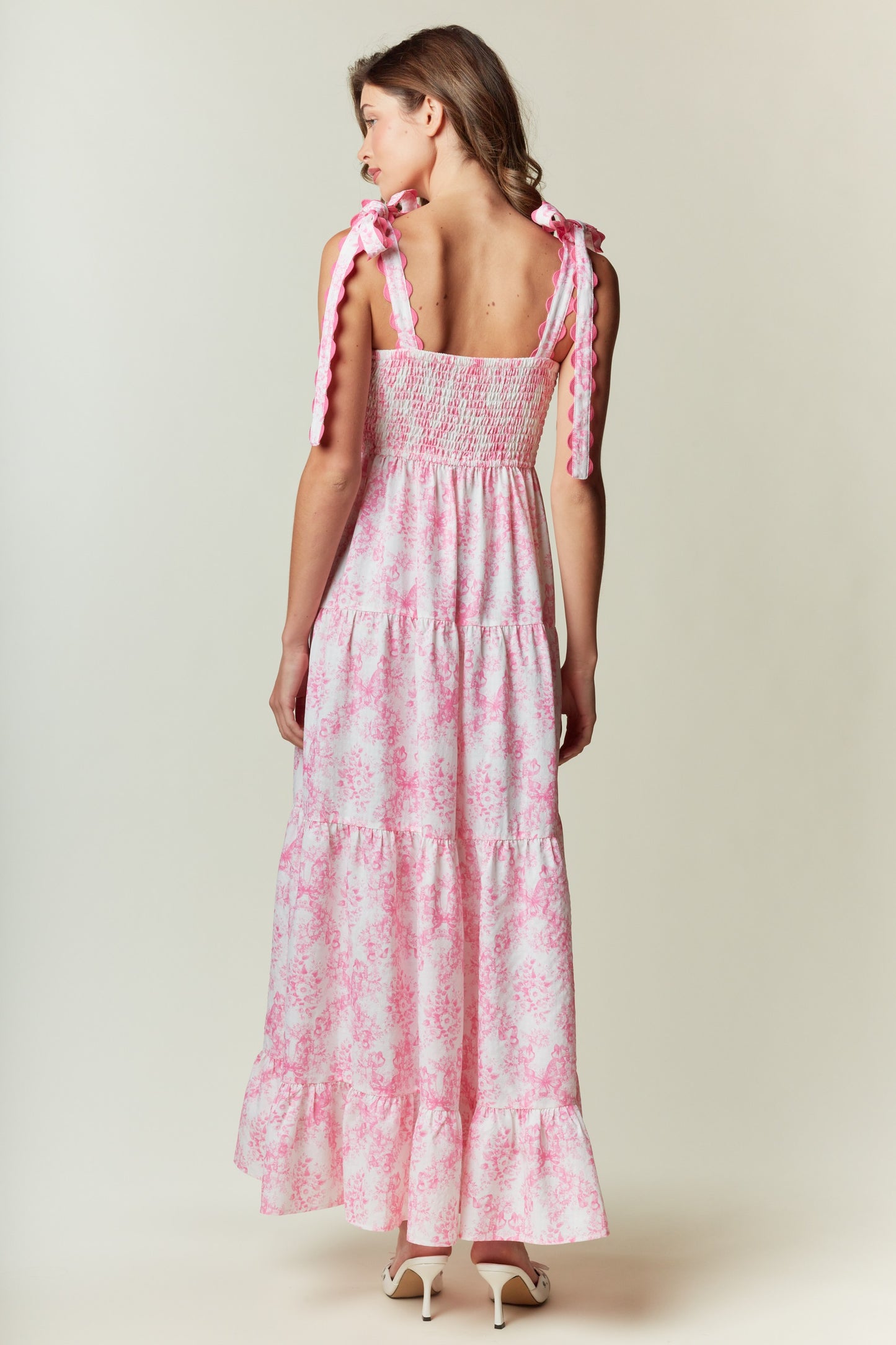 Rose Floral Maxi Dress