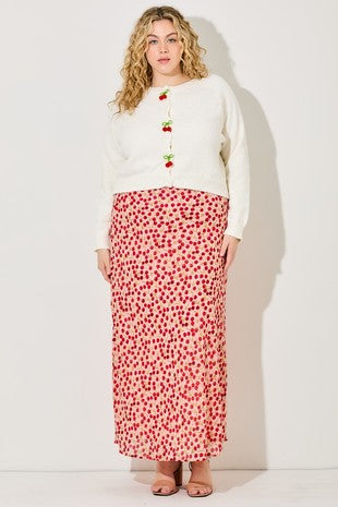 Cherry Maxi Skirt