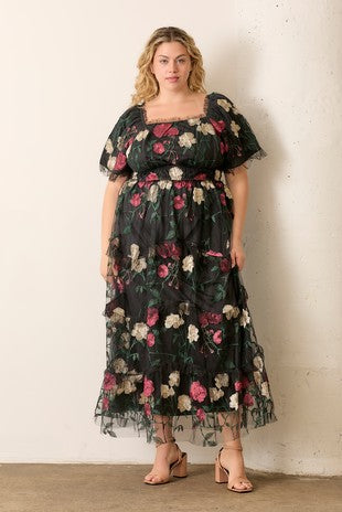 Calista Tulle Dress